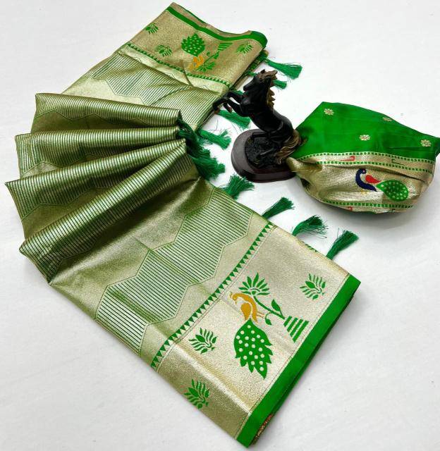 Malhar tissue paithani-vol-4 Saree wholesalers online